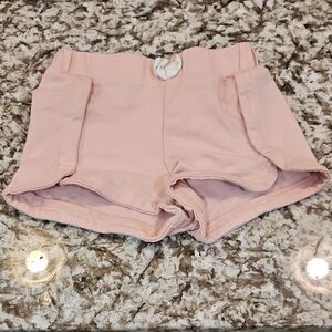 Isaac Mizrahi Light Pink High Waist Shorts